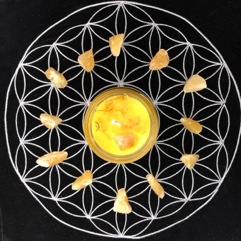 Bougies de sorts de guérison et d’équilibrage des chakras (ENSEMBLE COMPLET)