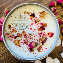 Load image into Gallery viewer, Crystal Grid Spell Candle