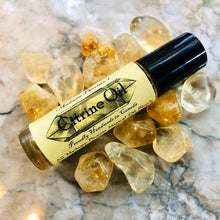 Load image into Gallery viewer, Citrine Crystal Aromatherapy Roller Perfume