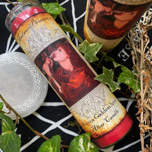 Load image into Gallery viewer, Warrior Goddess - Fighting Spirit - Divine Feminine - 7 Day Spell Candle
