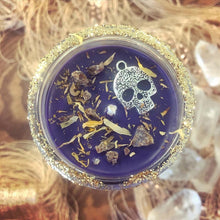 Load image into Gallery viewer, Day of the Dead Ancestor Offering Magic Spell Candle