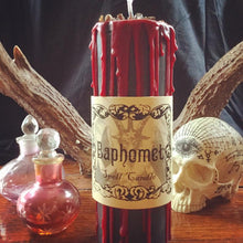 Load image into Gallery viewer, Baphomet Magical Ritual Spell Pillar Candle