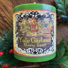 Charger l'image dans la galerie, Bougie épaisse de bénédiction des fêtes de la guirlande de Noël