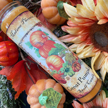 Load image into Gallery viewer, Pumpkin Prosperity Harvest Blessing Candle - Great Pumpkin