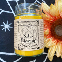 Load image into Gallery viewer, Planetary Magic Solar Blessing candle