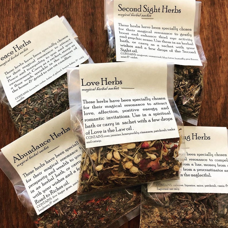 Mélange d'herbes magiques : Love Herbs