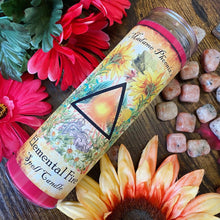 Load image into Gallery viewer, 7 day style FIRE Elemental Magic Spell Candles