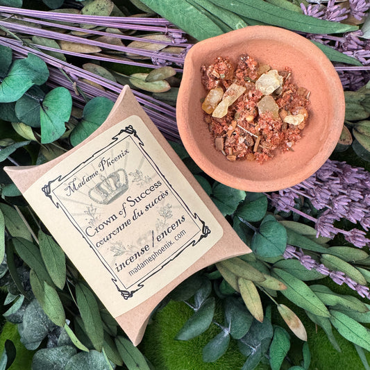 Crown of Success Magical Spell Incense