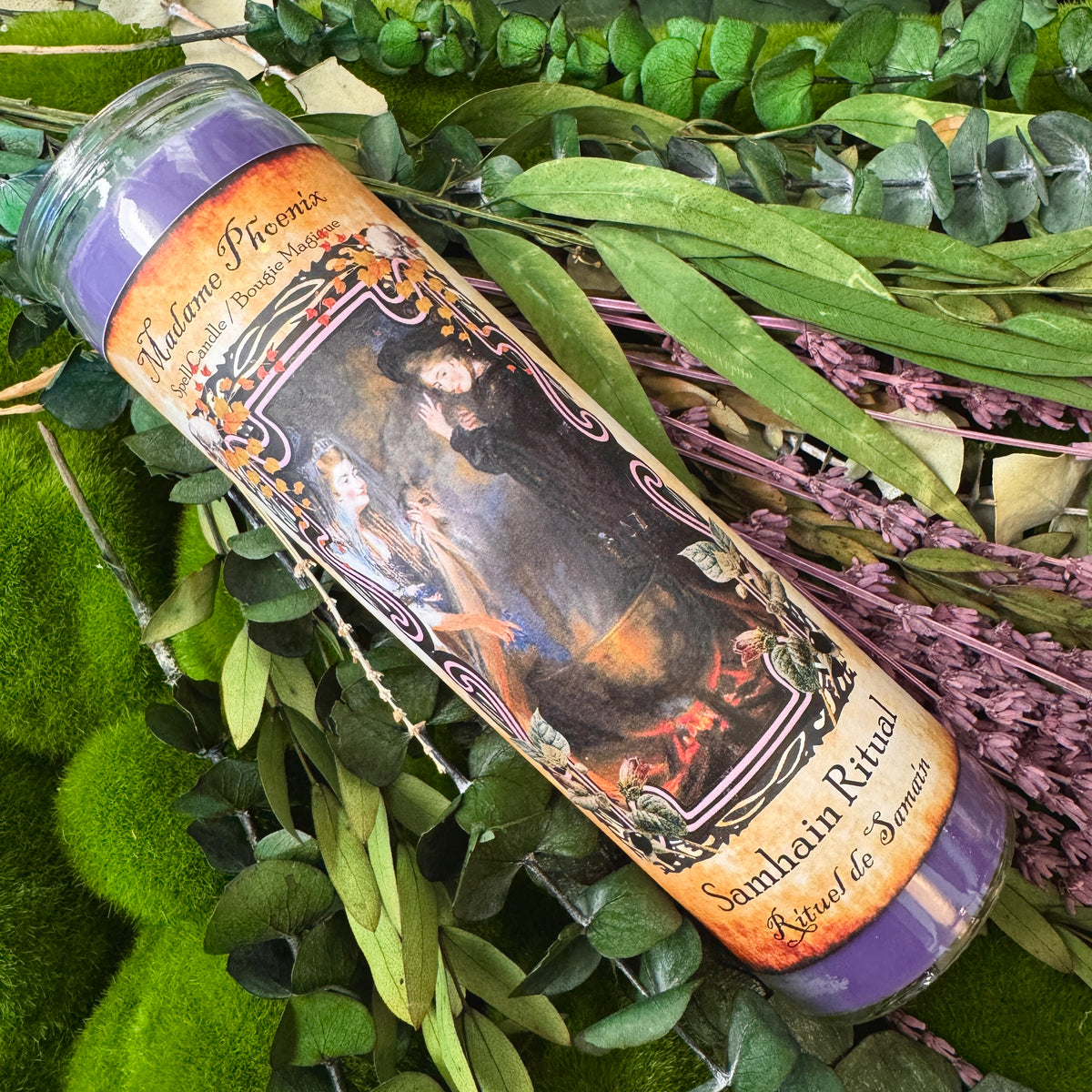 Samhain Sabbat Ritual Spell Candle