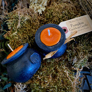 Bougie en forme de chaudron de sorcière magique