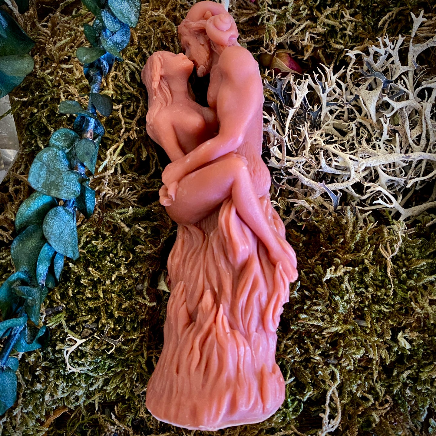 Divine Lovers Shaped Candle