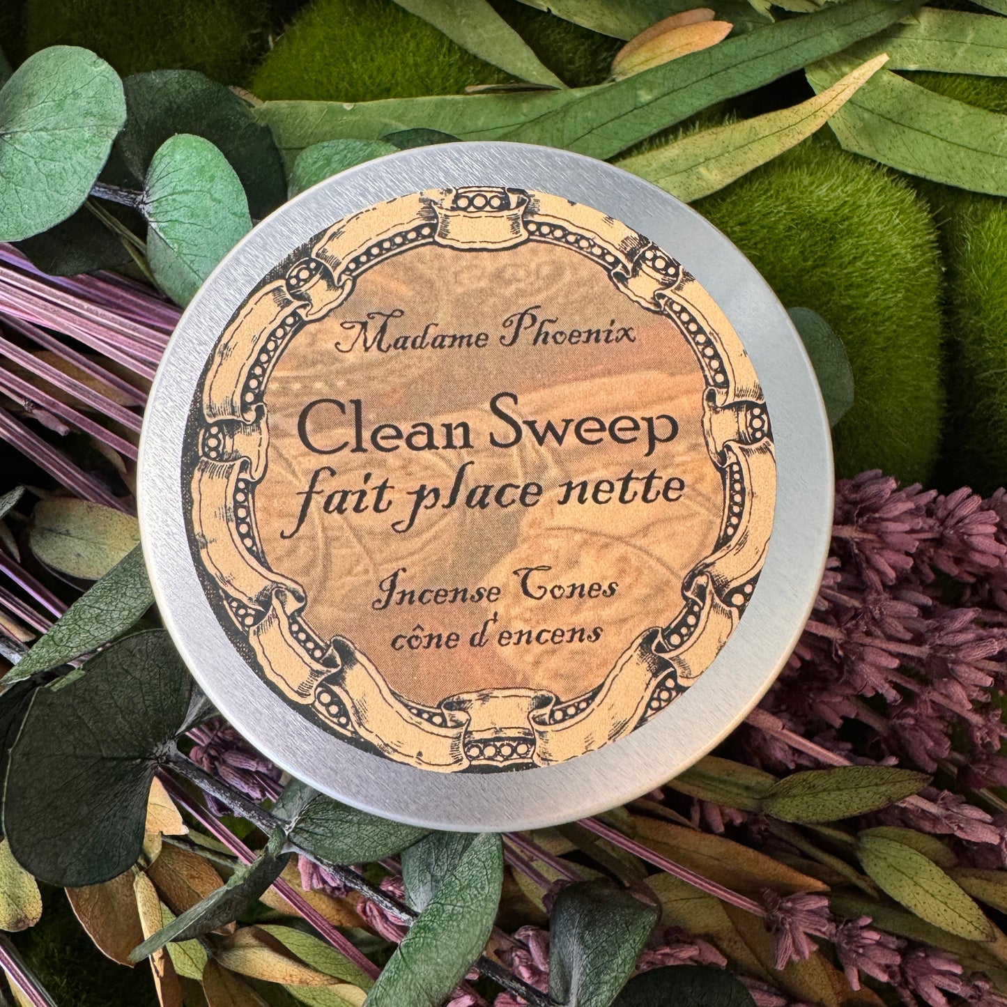 Cone Incense - 1 Tin of 12 Cones