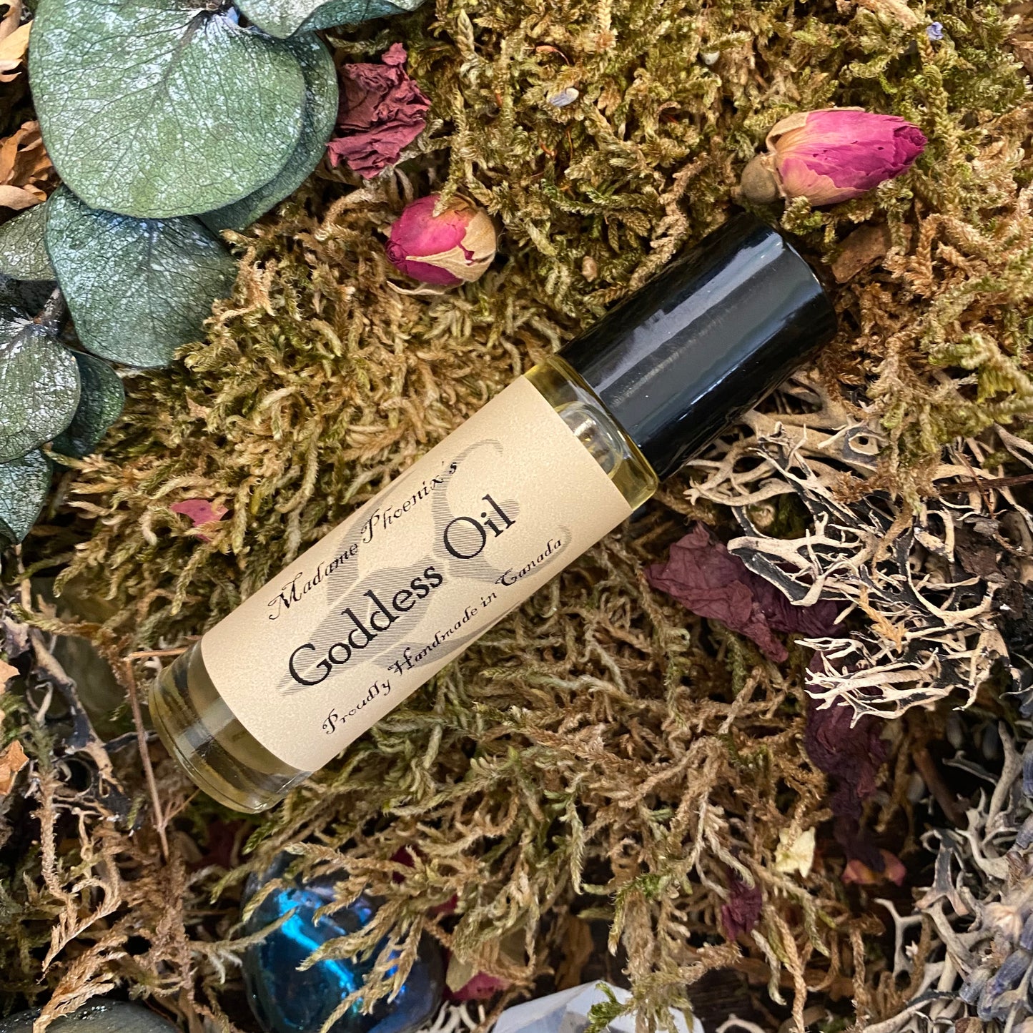 Goddess Magical Spell Oil Crystal Elixir