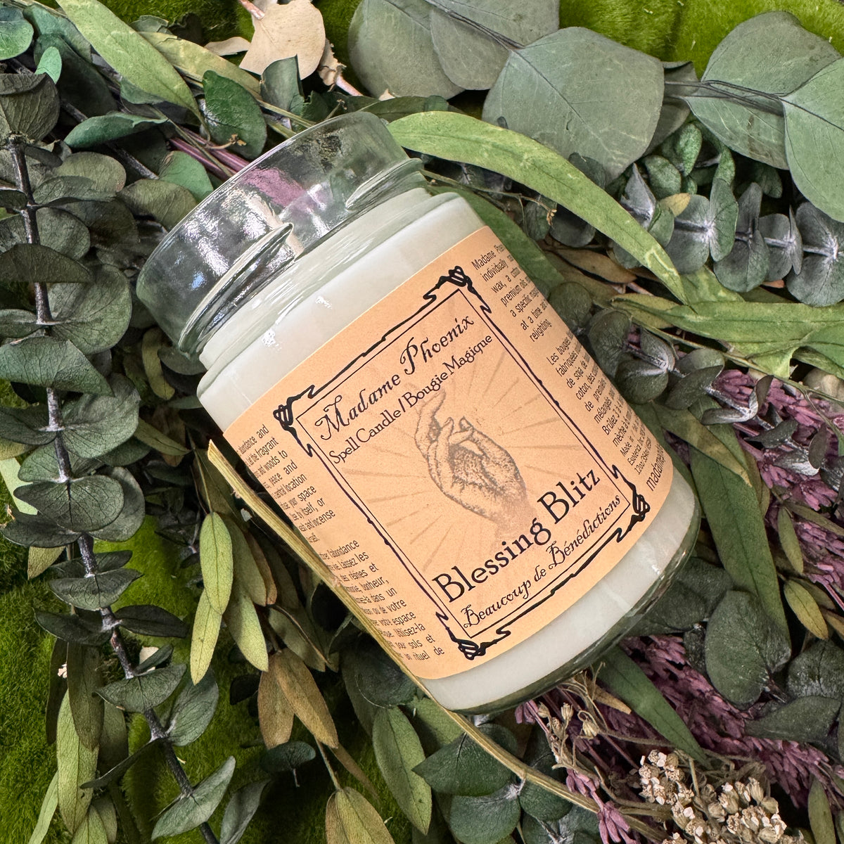Blessing Blitz Magic Spell Candle