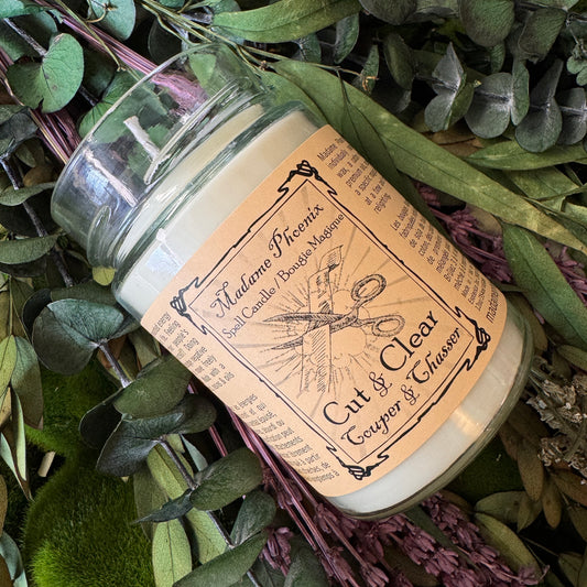 Cut and Clear Spell Candle