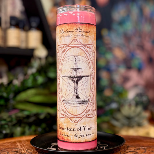 Fountain of Youth Health and Beauty Blessing Candle