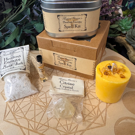 Healing Energy - Health And Healing Spell Kit