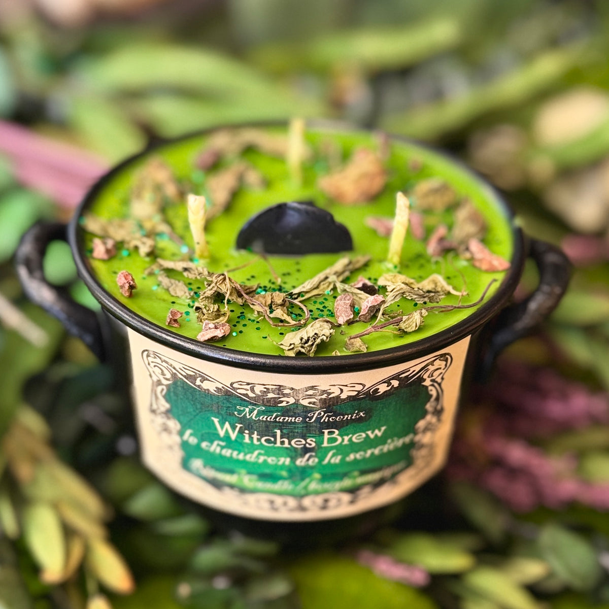 Witches Brew Autumn Cauldron Candle