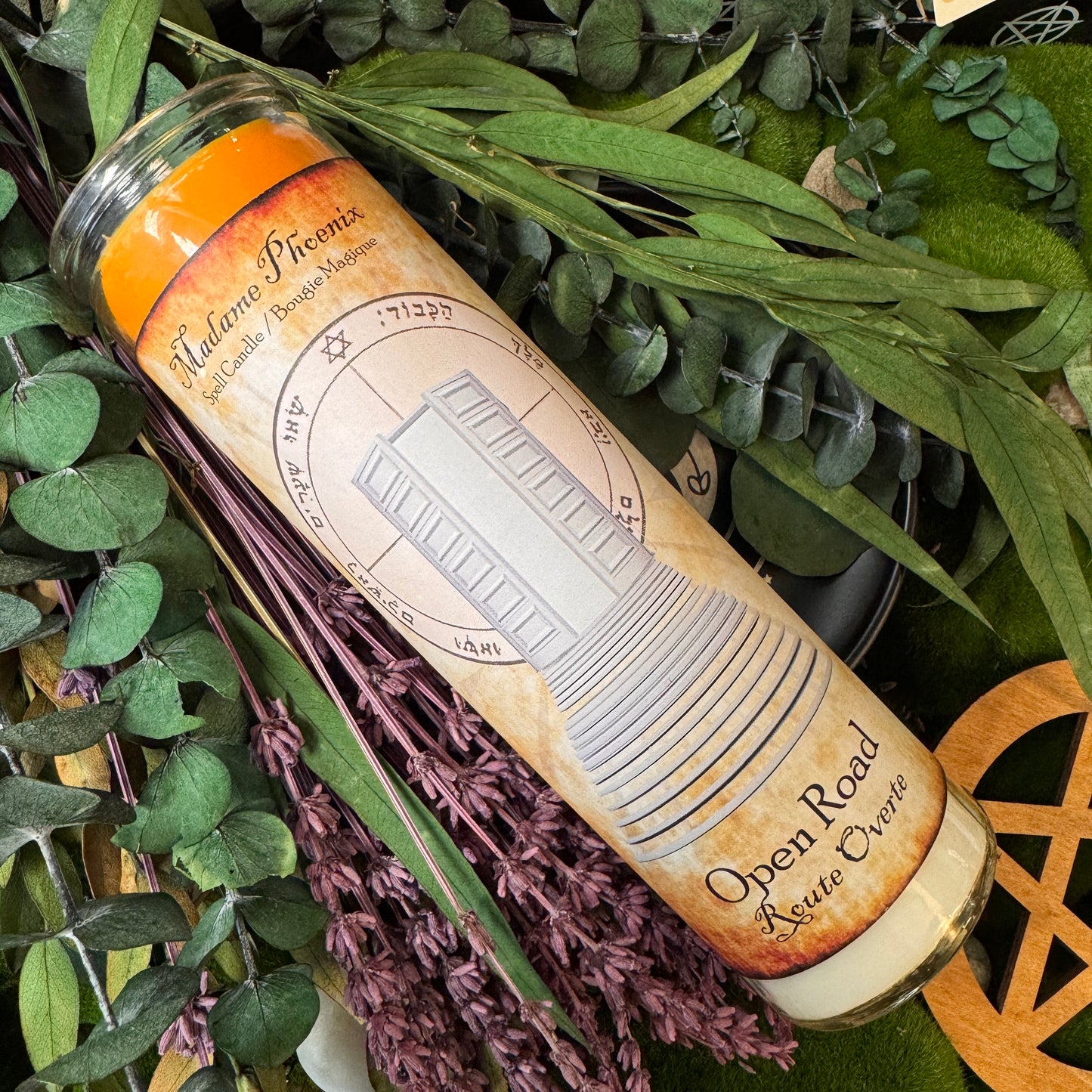Open Road Magical Spell Candle