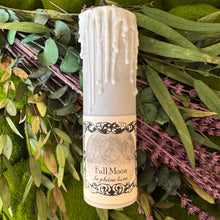 Load image into Gallery viewer, Full Moon Pillar Magic Altar Pillar Candle
