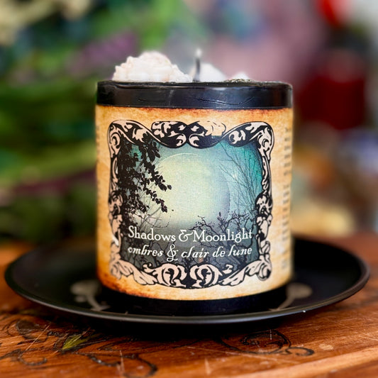 Shadows and Moonlight Offering Chunky Pillar Candle