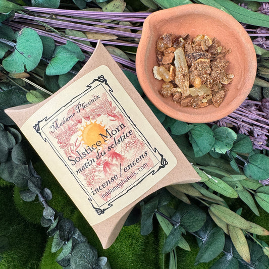Solstice Morn Incense sachet