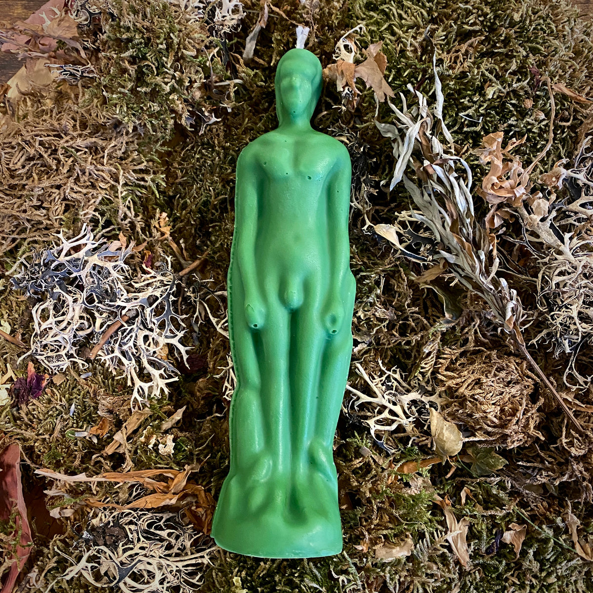 Bougie figure (mâle) pour sorts et autels