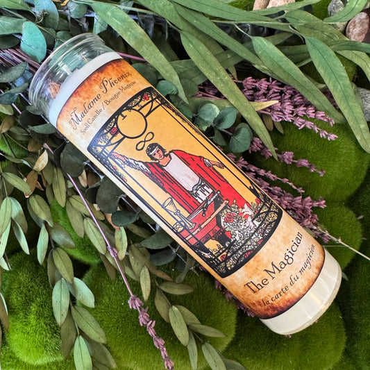 Magician Card Tarot Spell Candle