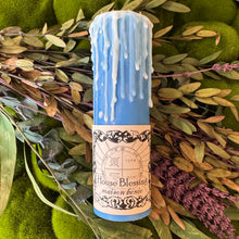 Load image into Gallery viewer, House Blessing Pillar Candle
