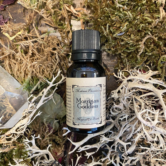 Compte-gouttes de mélange d’huile Morrigan Goddess