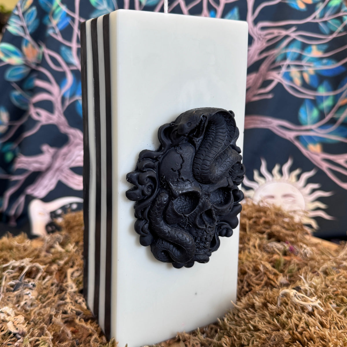 The Feast of Joy & Sorrow Ancestor Ritual Pillar Candle