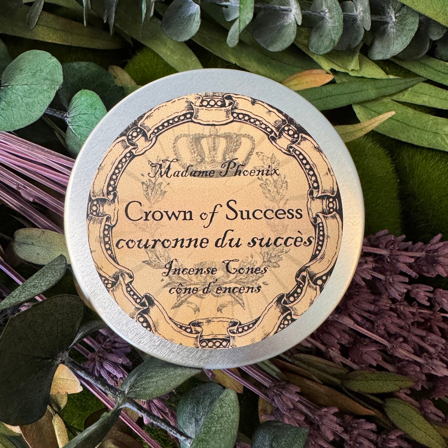 Cone Incense - 1 Tin of 12 Cones