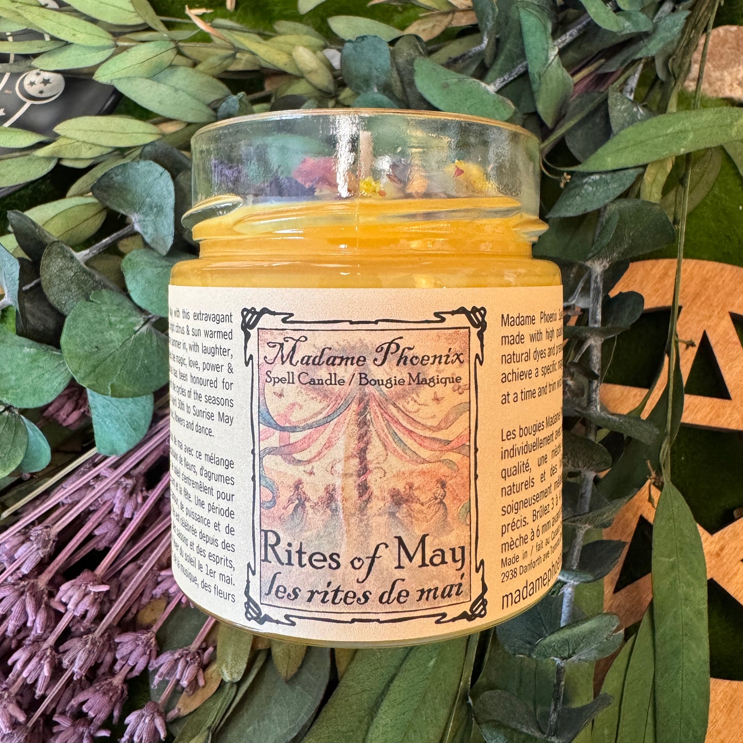 Rites of May Beltane Candle