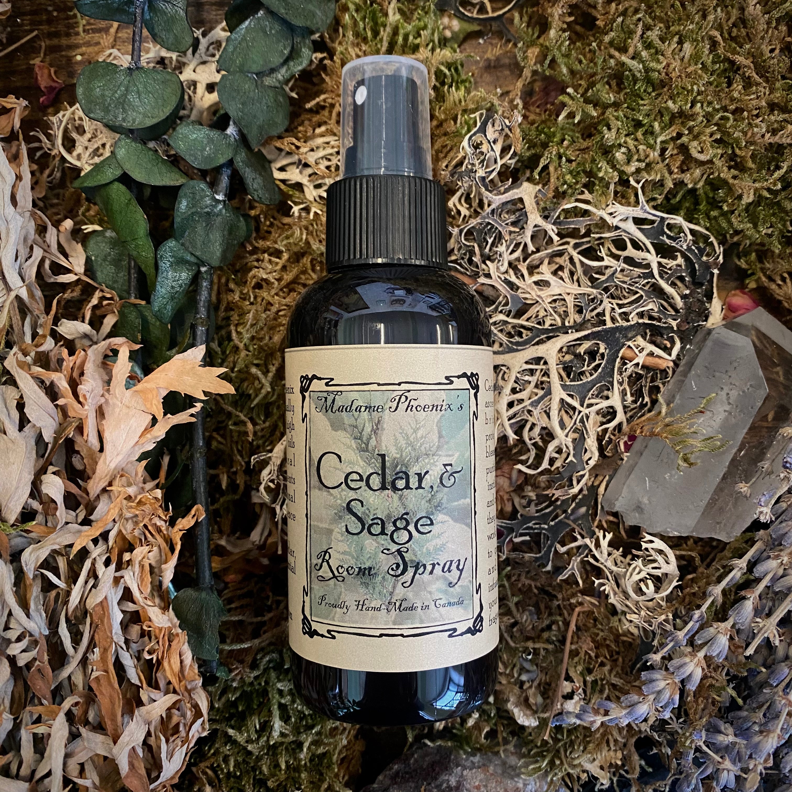 Cedar and Sage Spray – Madame Phoenix Online