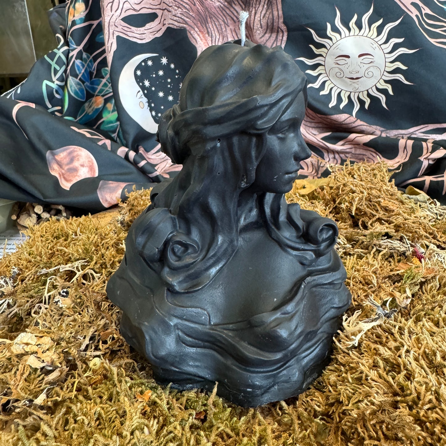 Hekate Goddess Sculpture Shaped Candle