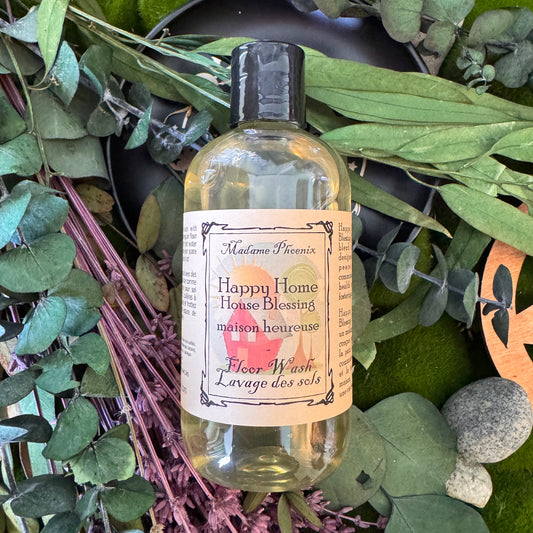 Happy Home House Blessing All Natural Spiritual Floor Wash