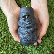 Serpent Skull Shaped Pillar Candle