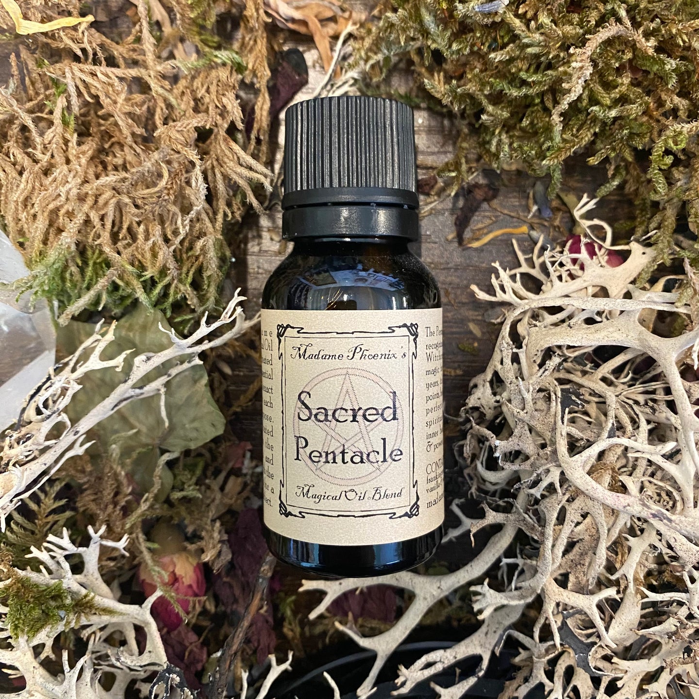 Sacred Pentacle Wiccan Anointing Oil