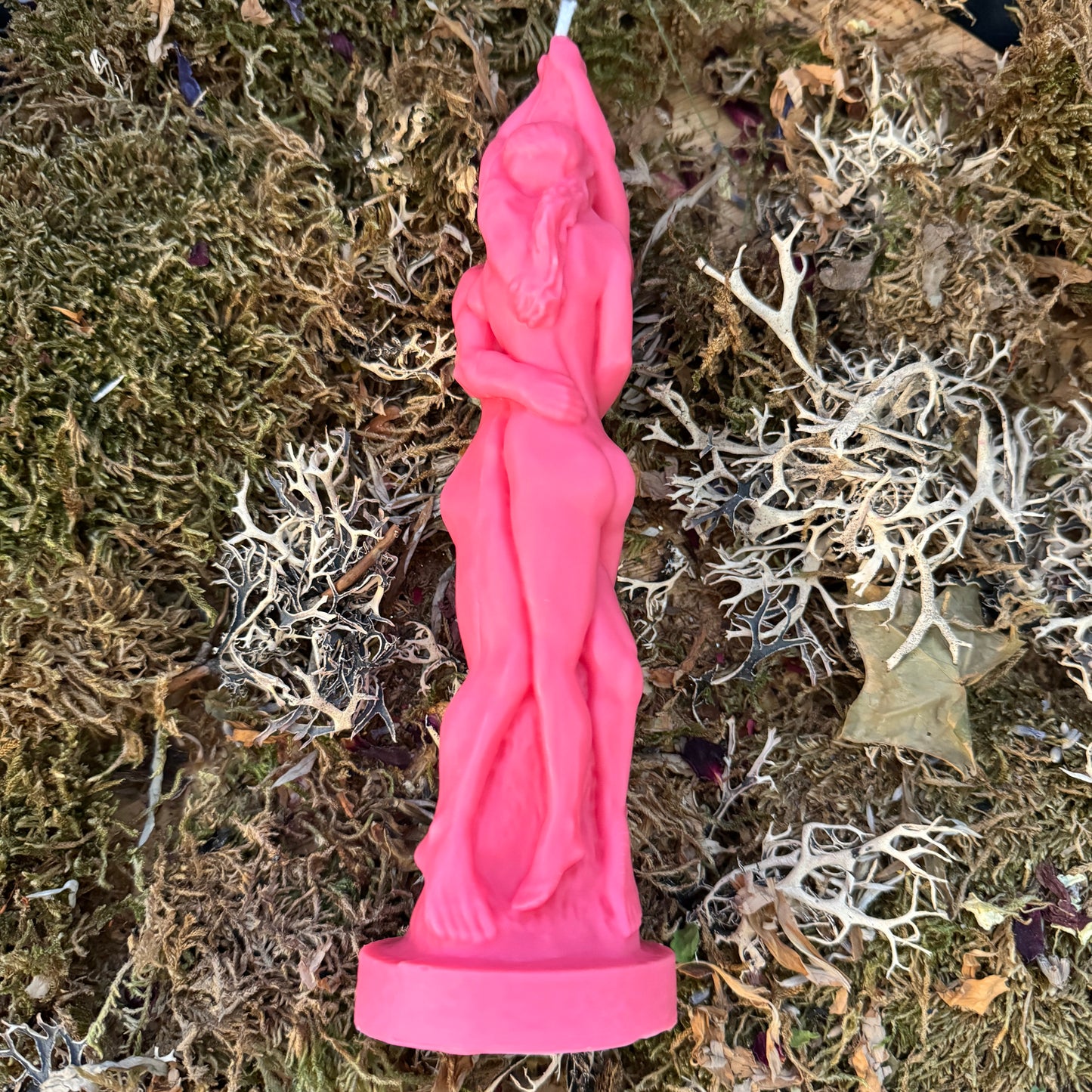 Entwined Lovers Shaped Spell Candle