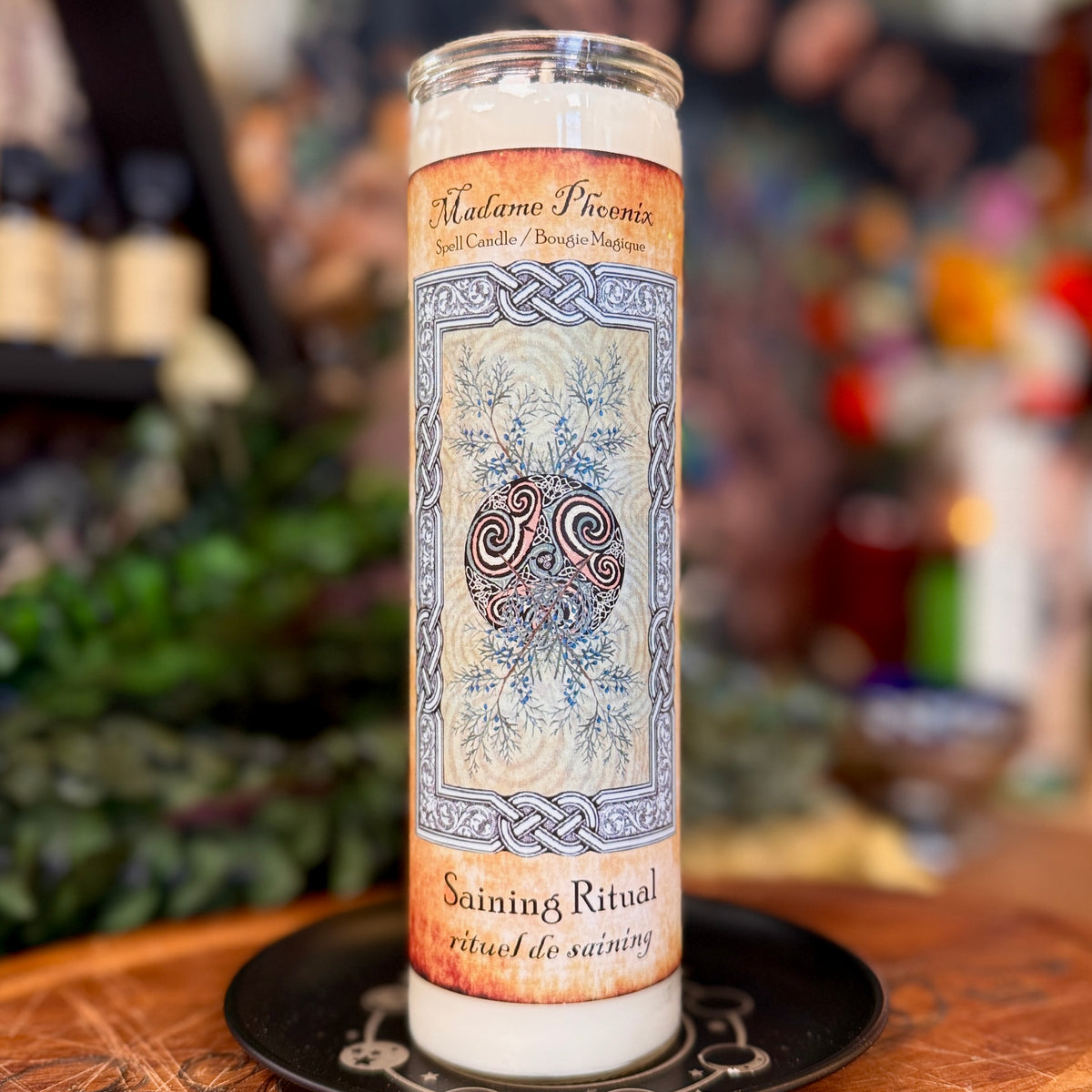 Saining Spiritual House Blessing and Cleansing Ritual Candle