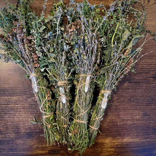 Handmade Herbal Blessing Wands