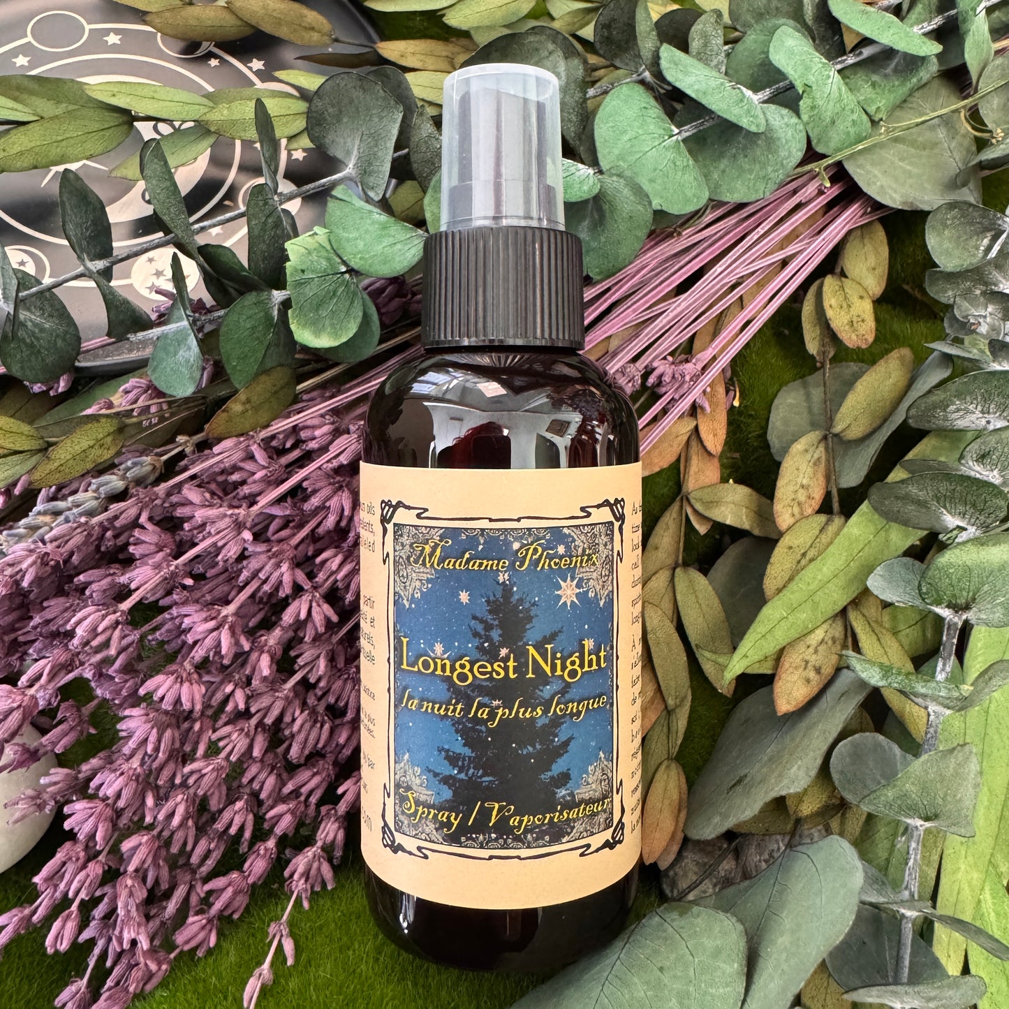 Longest Night smokeless incense spray