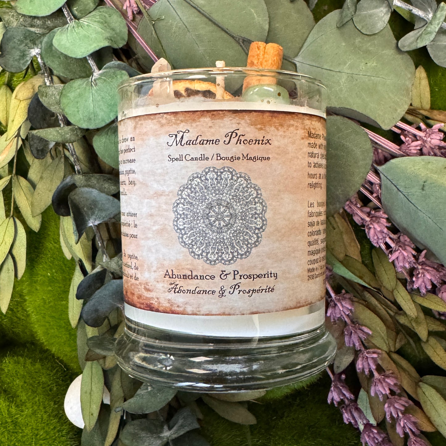 Abundance Deluxe LIMITED EDITION Spell Candle