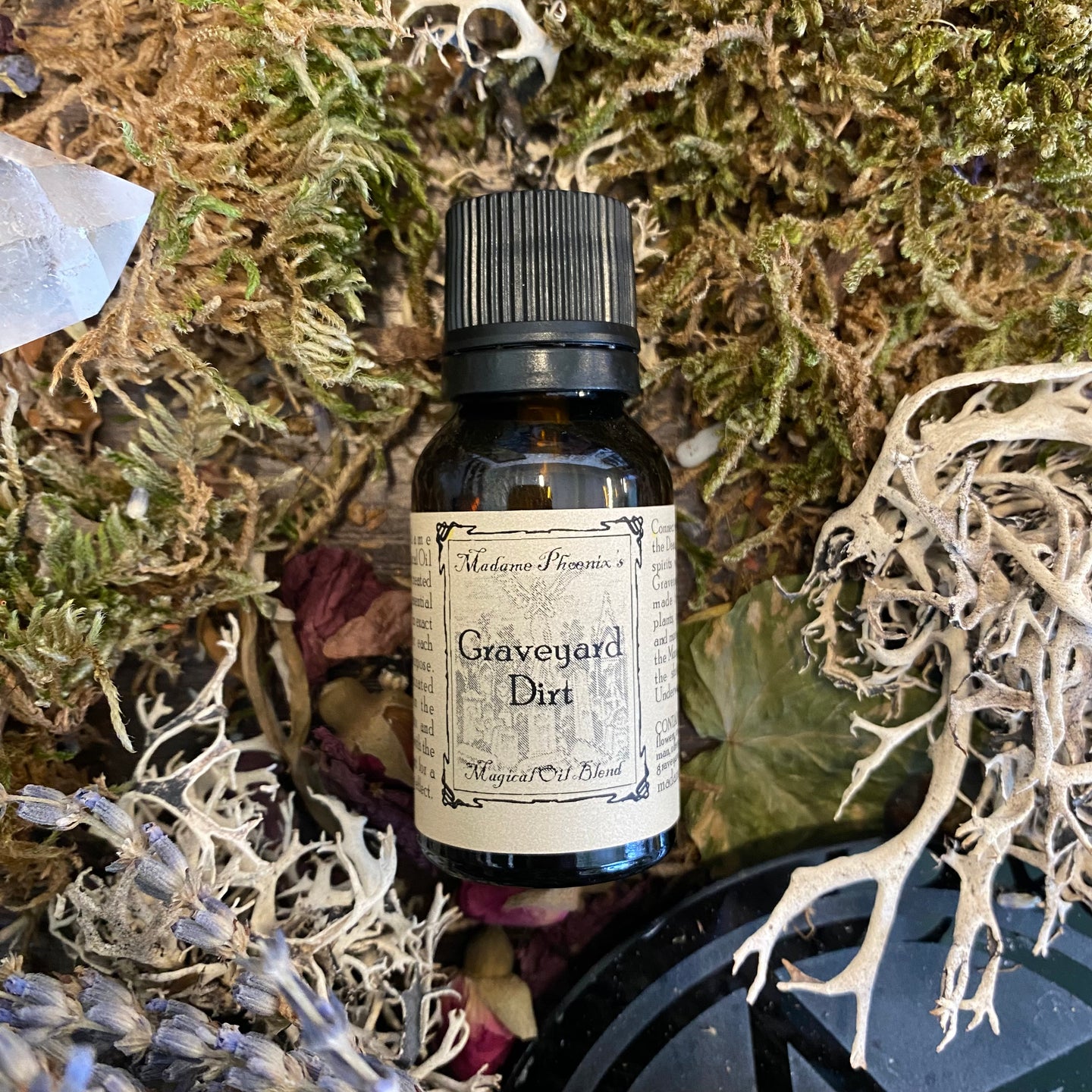 Graveyard Dirt Spell Oil