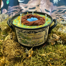 Load image into Gallery viewer, Ostara Blessing Cauldron Candle
