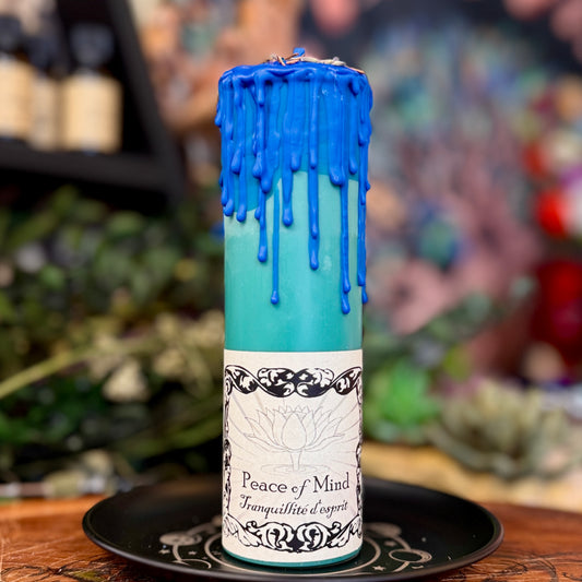 Bougie de sort d’aromathérapie de tranquillité d’esprit