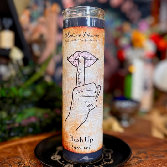Hush Your Mouth Stop Gossip Spell Candle