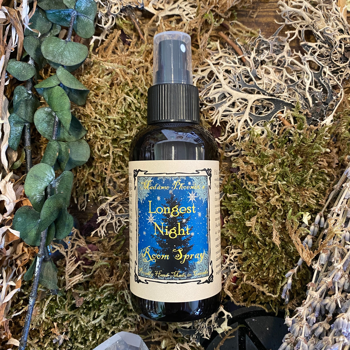Longest Night smokeless incense spray