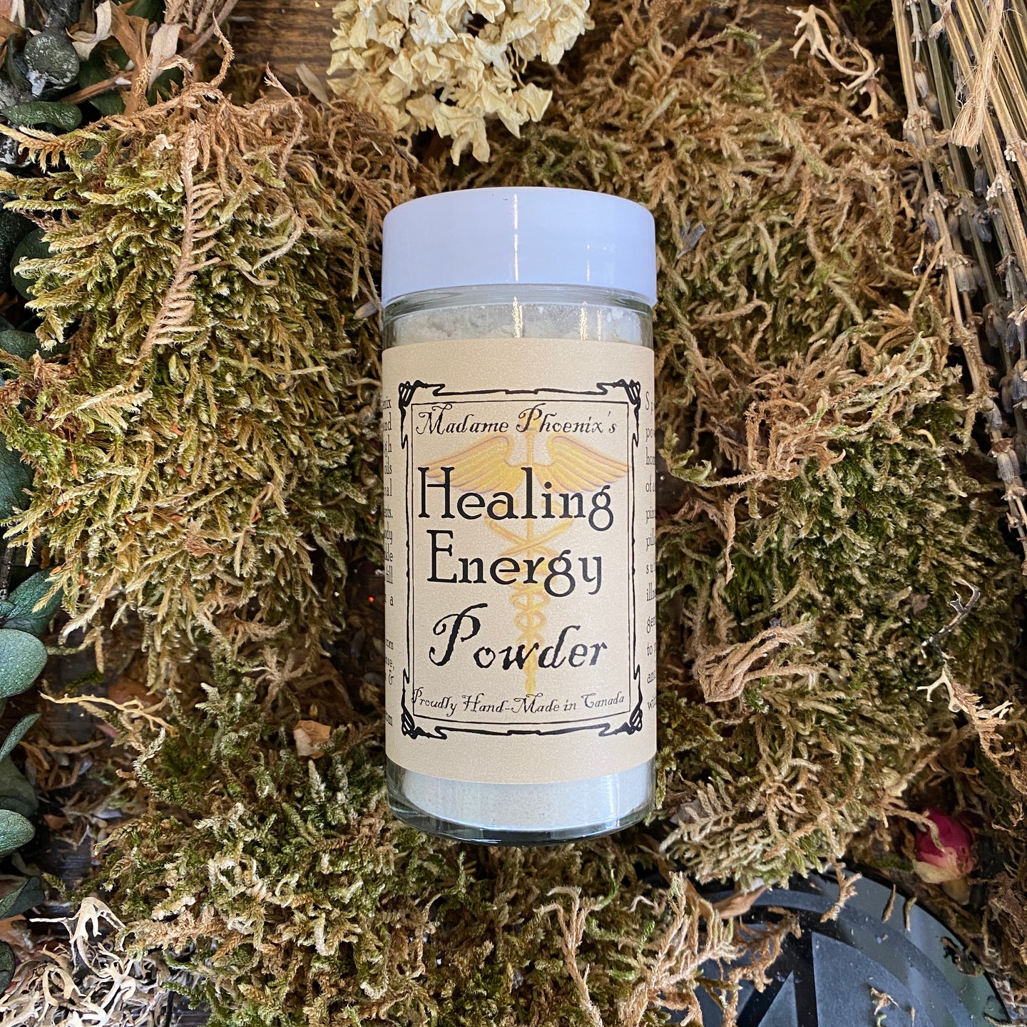 Healing energy spell powder