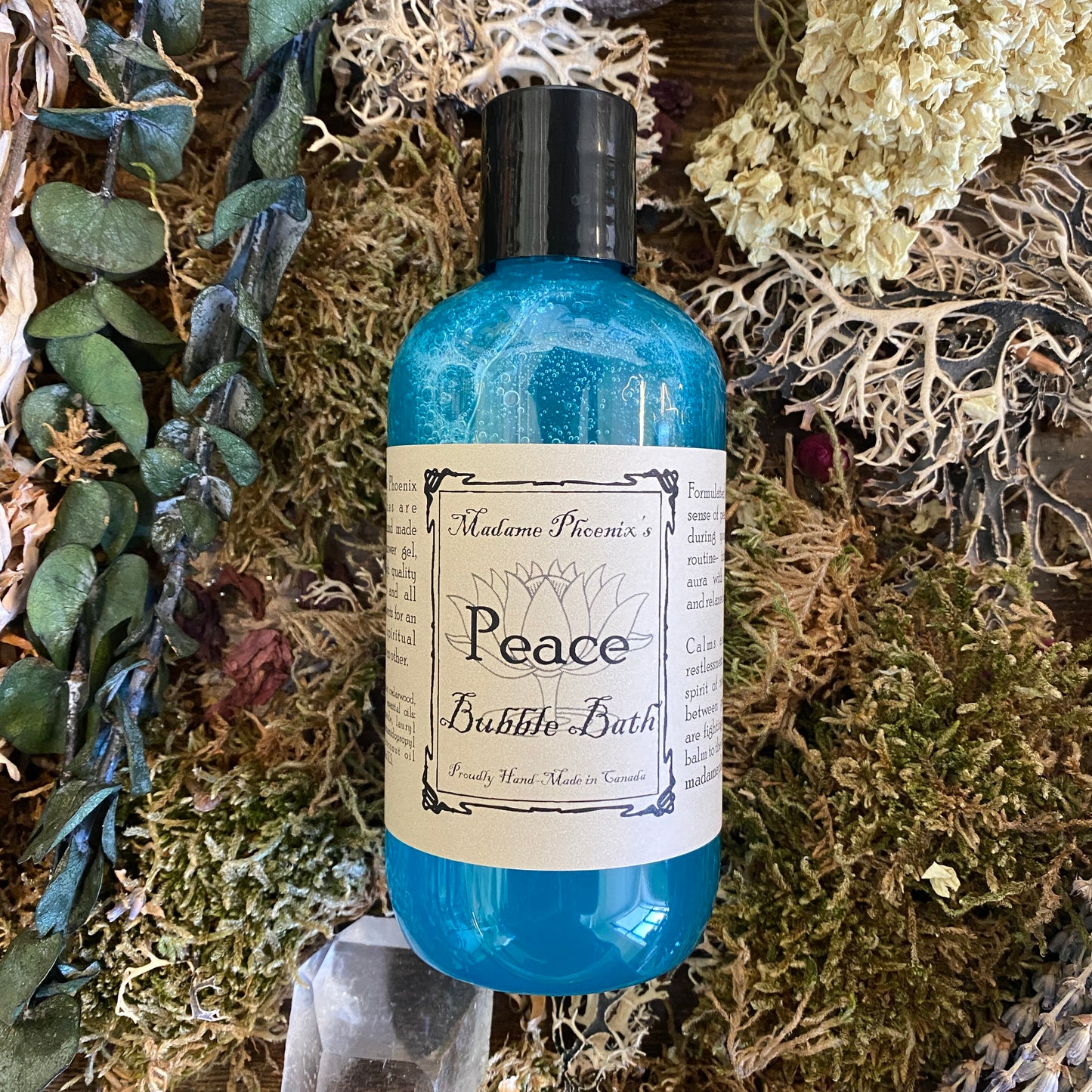 Bain moussant entièrement naturel Peace Magical - 8fl oz